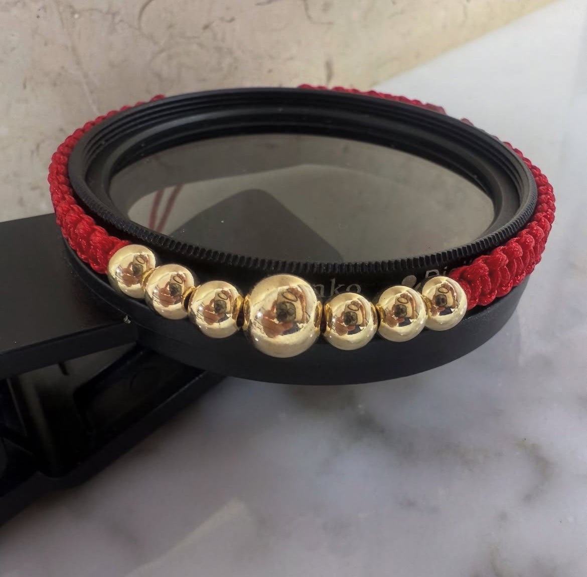 Pulsera Tejida con Oro 18K Laminado - REF: 908 - 004